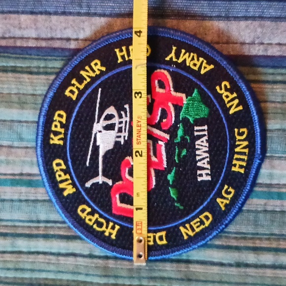 DEA Hawaii HI Marijuana Drug DCE/SP Subdued Patch - Picture 2 of 2